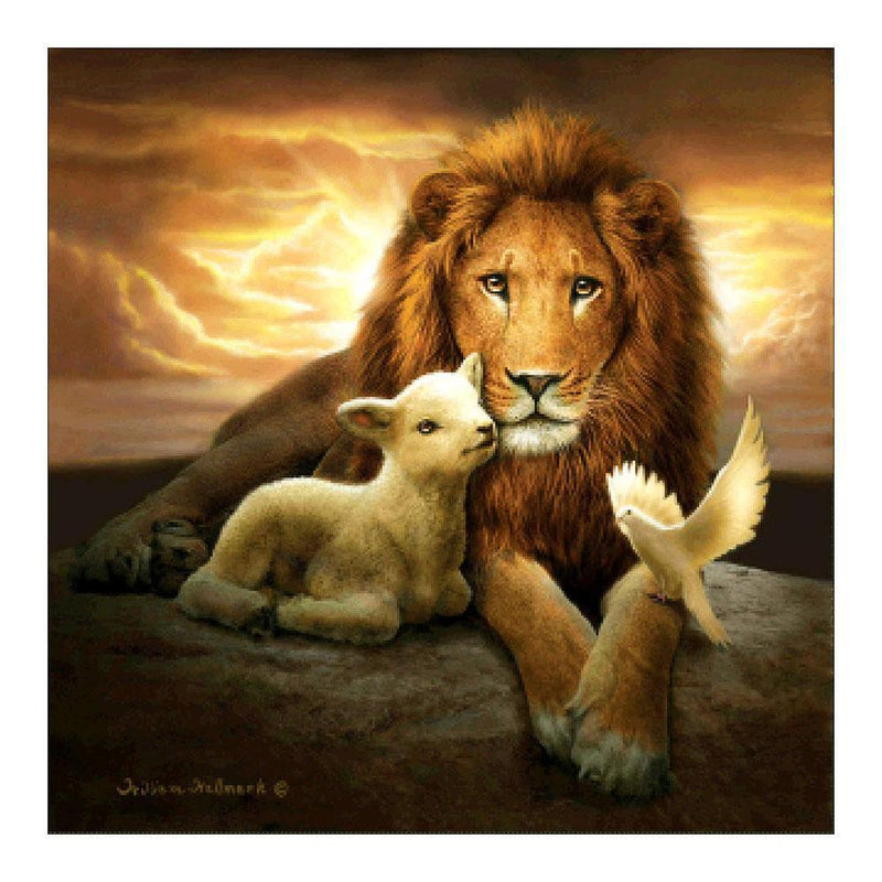 Lion - MyCraftsGfit - Free 5D Diamond Painting