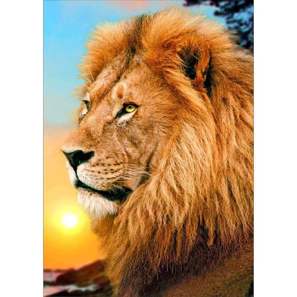 Free Lion - MyCraftsGfit - Free 5D Diamond Painting