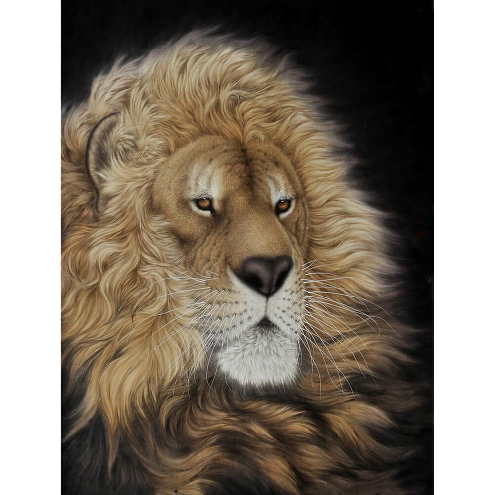 Free Lion - MyCraftsGfit - Free 5D Diamond Painting