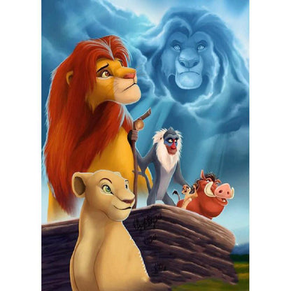 Free Lion King - MyCraftsGfit - Free 5D Diamond Painting