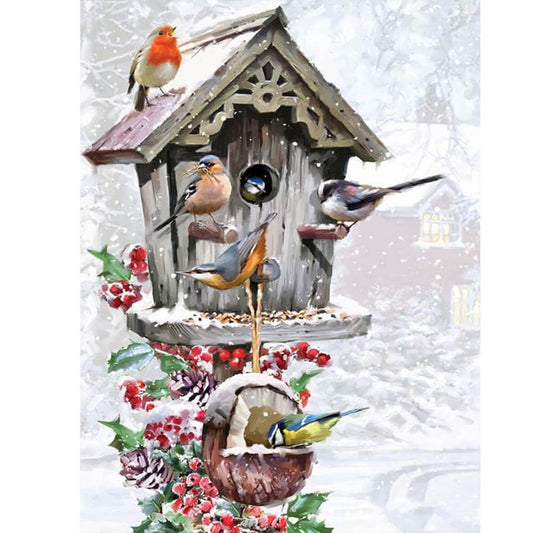 Free Little Bird House - MyCraftsGfit - Free 5D Diamond Painting