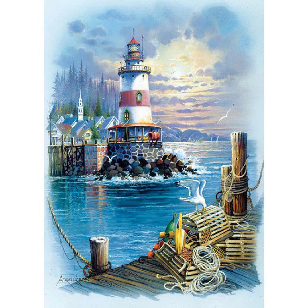 Llighthouse Free 5D Diamond Painting Kits MyCraftsGfit - Free 5D Diamond Painting mycraftsgift.com