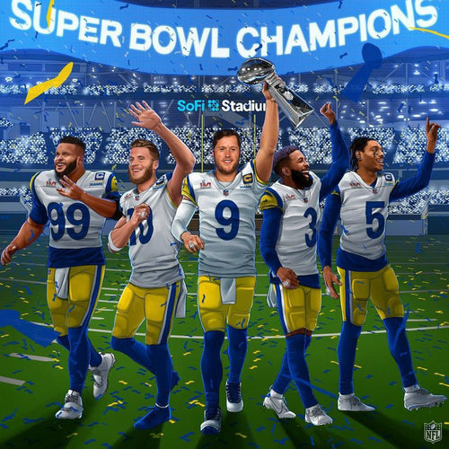 Free Los Angeles Rams - MyCraftsGfit - Free 5D Diamond Painting