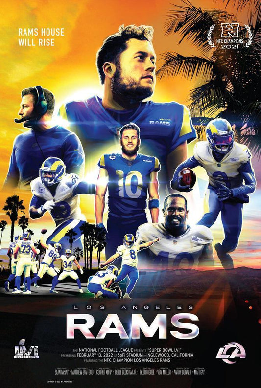 Free Los Angeles Rams - MyCraftsGfit - Free 5D Diamond Painting