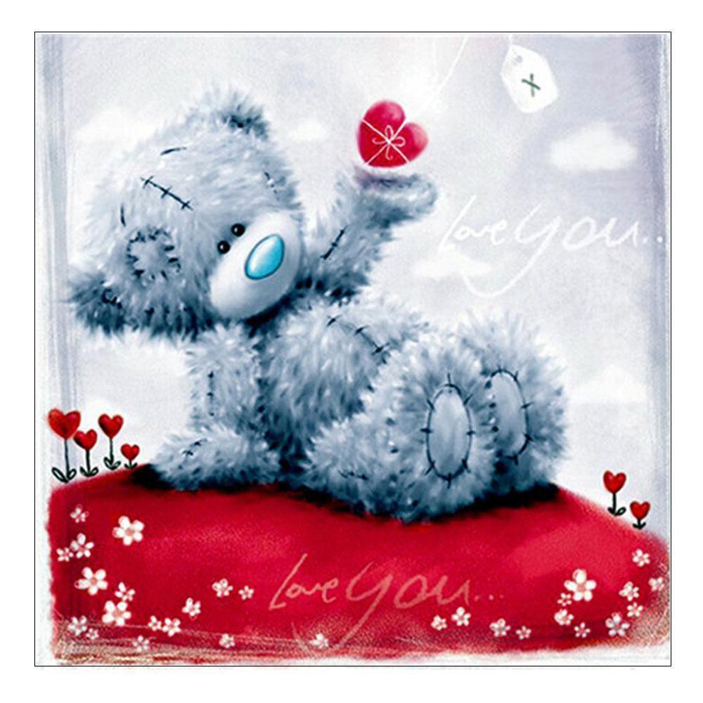 Free Love Bear - MyCraftsGfit - Free 5D Diamond Painting