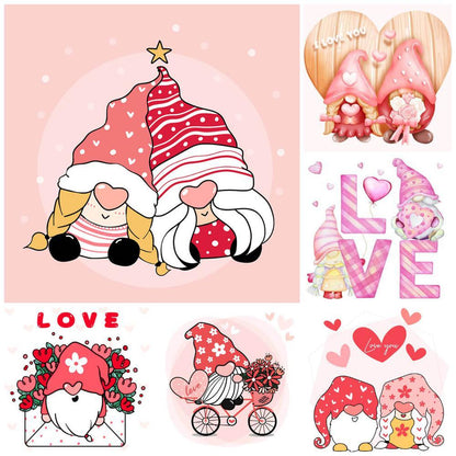 Free Love Gnomes - MyCraftsGfit - Free 5D Diamond Painting