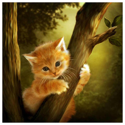 Lovely Cat - MyCraftsGfit - Free 5D Diamond Painting