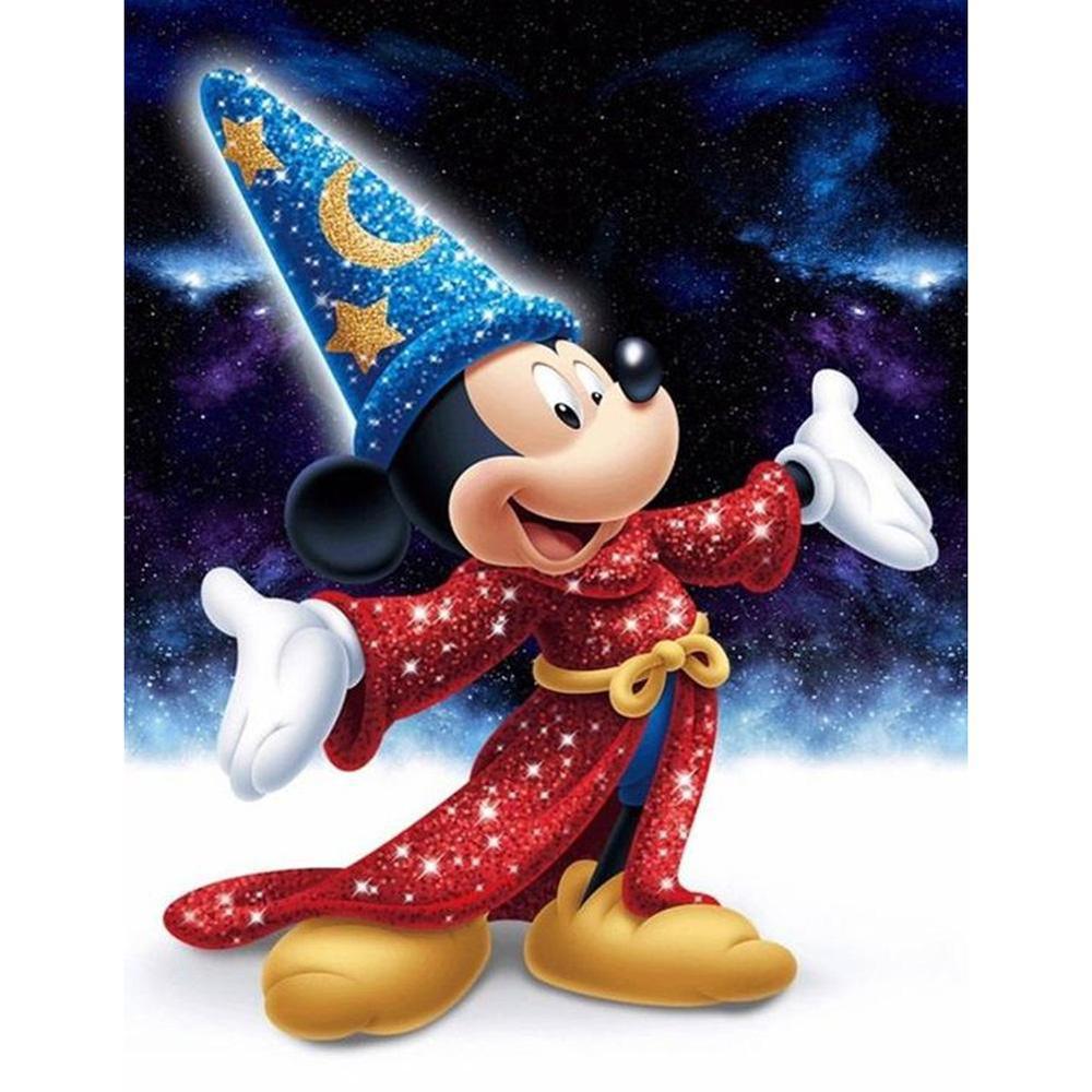 Free Magician Mickey - MyCraftsGfit - Free 5D Diamond Painting