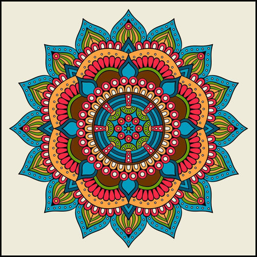 Free Mandala - MyCraftsGfit - Free 5D Diamond Painting