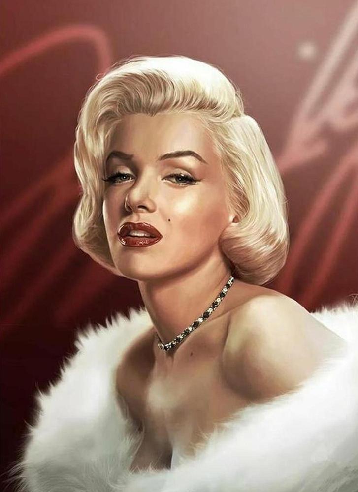 Free Marilyn Monroe - MyCraftsGfit - Free 5D Diamond Painting
