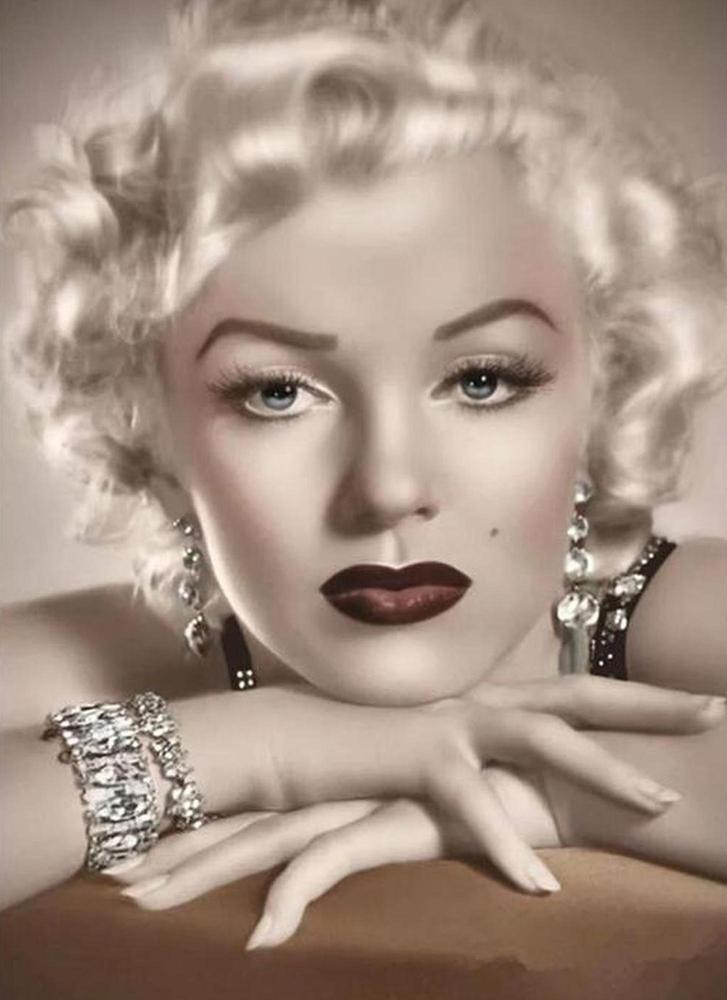 Free Marilyn Monroe - MyCraftsGfit - Free 5D Diamond Painting