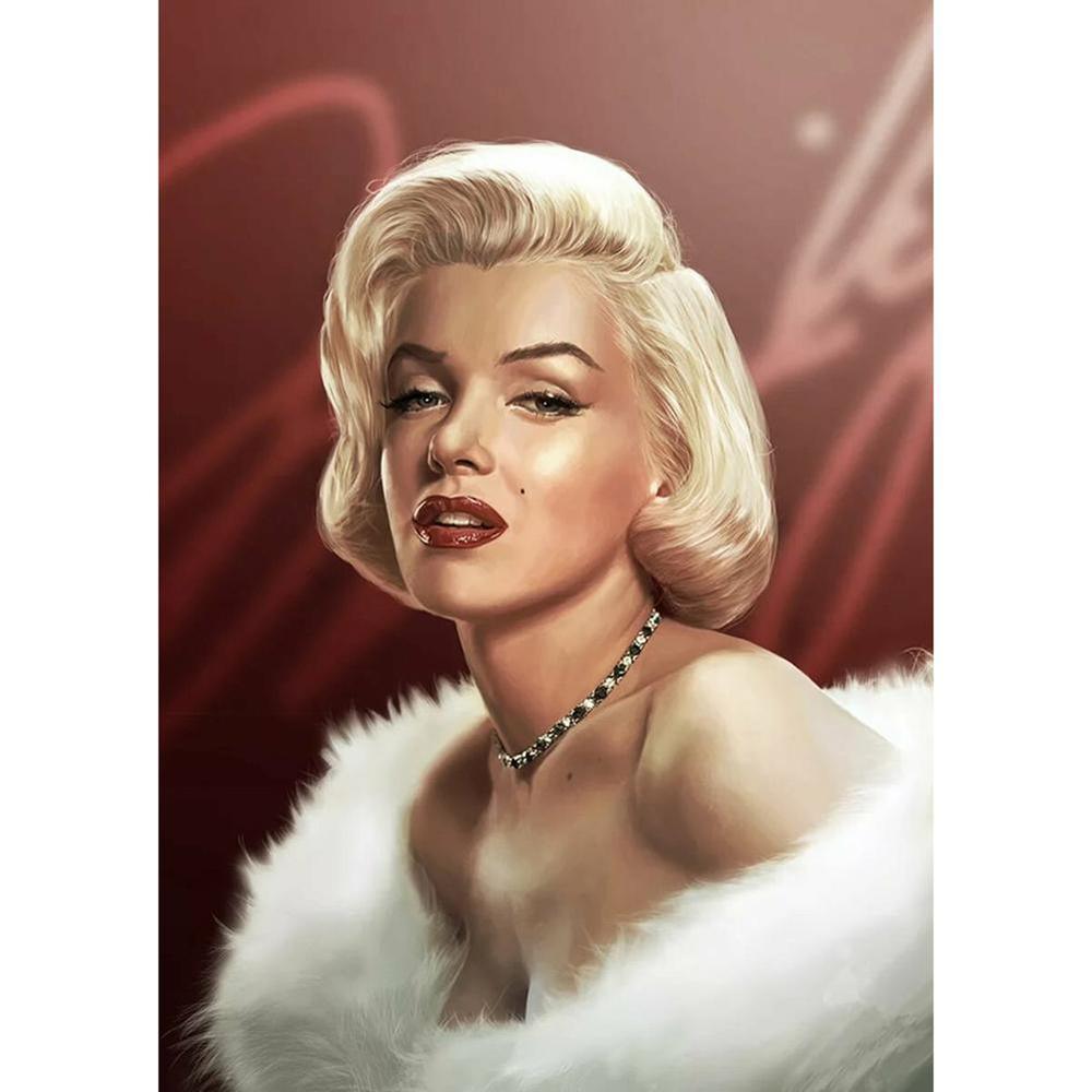 Free Marilyn Monroe - MyCraftsGfit - Free 5D Diamond Painting