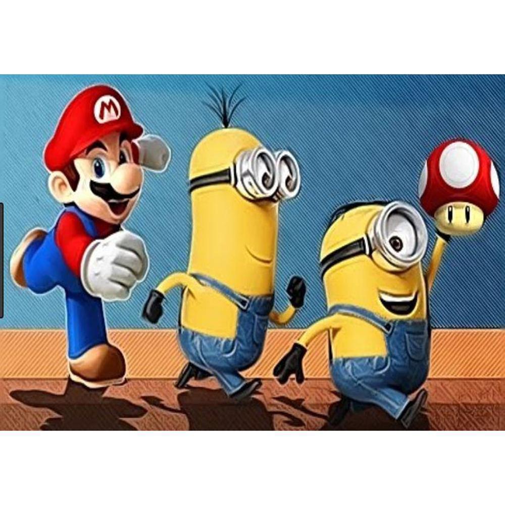 Free Mario and Minions - MyCraftsGfit - Free 5D Diamond Painting