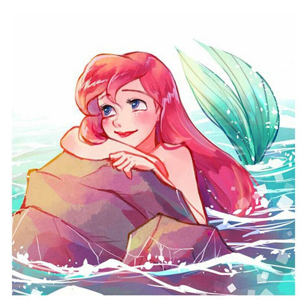 Free Mermaid - MyCraftsGfit - Free 5D Diamond Painting