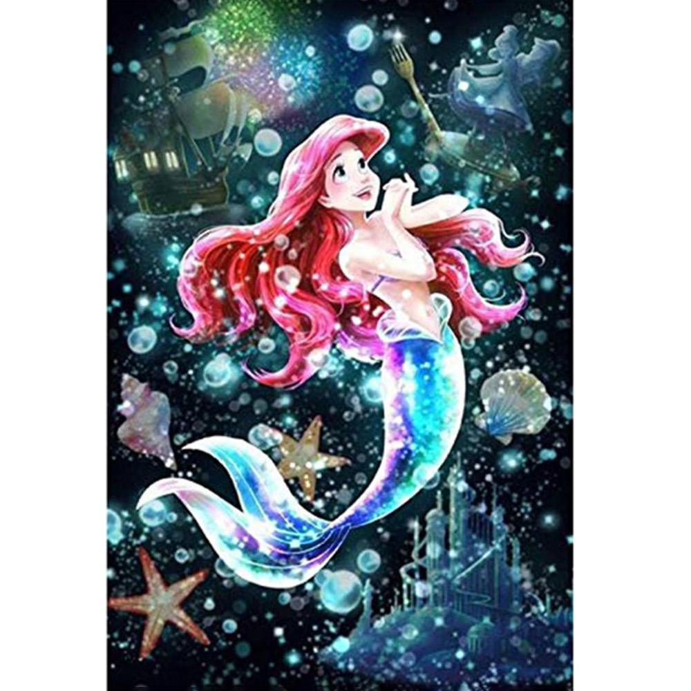 Free Mermaid - MyCraftsGfit - Free 5D Diamond Painting