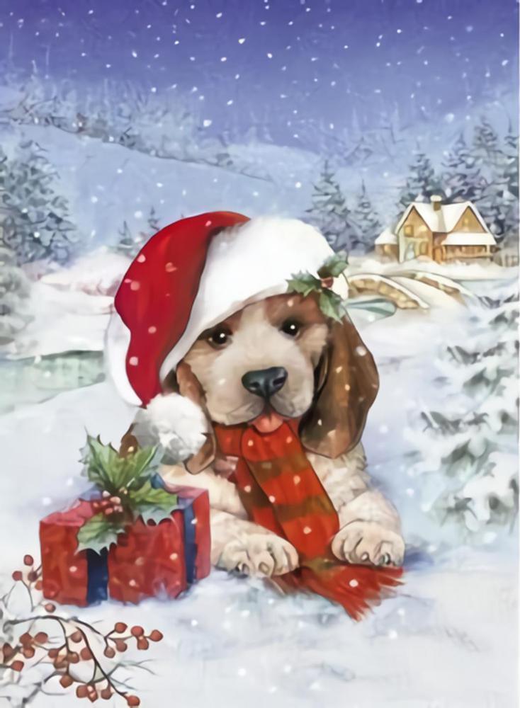 Free Merry Christmas - MyCraftsGfit - Free 5D Diamond Painting