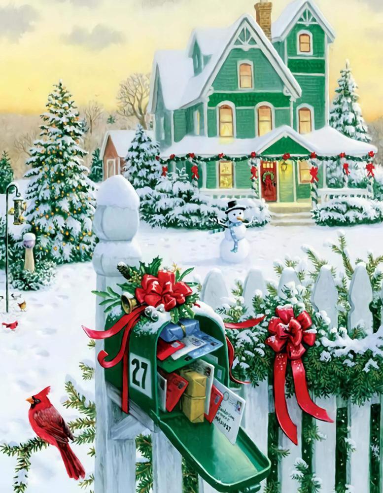 Free Merry Christmas - MyCraftsGfit - Free 5D Diamond Painting