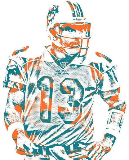 Free Miami Dolphins - MyCraftsGfit - Free 5D Diamond Painting