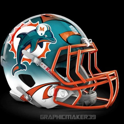 Free Miami Dolphins - MyCraftsGfit - Free 5D Diamond Painting