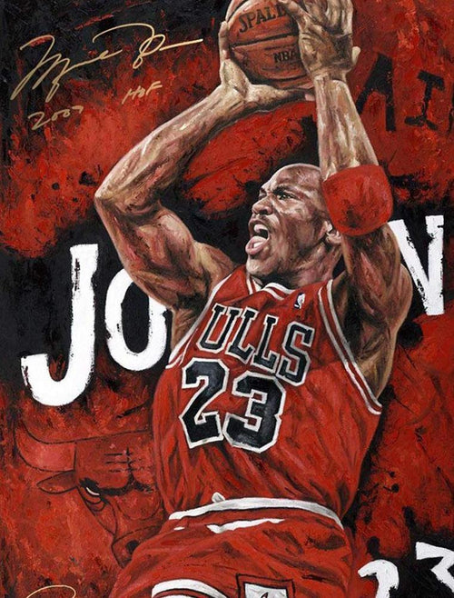 Michael Jordan Free 5D Diamond Painting Kits MyCraftsGfit - Free 5D Diamond Painting mycraftsgift.com