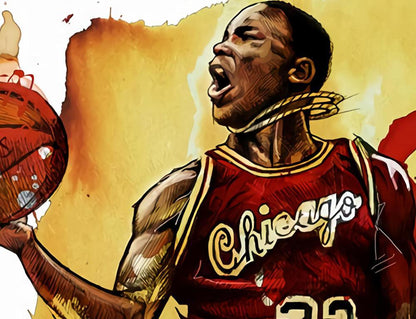 Free Michael Jordan - MyCraftsGfit - Free 5D Diamond Painting