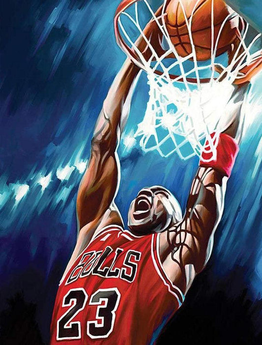 Free Michael Jordan - MyCraftsGfit - Free 5D Diamond Painting