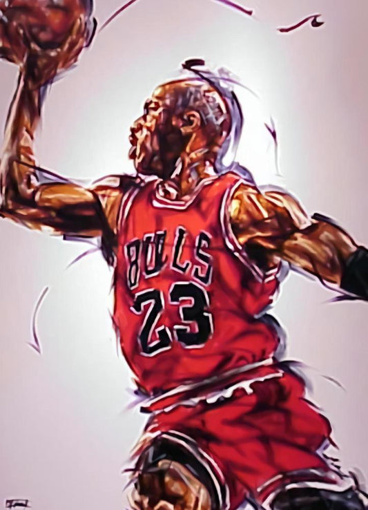 Free Michael Jordan - MyCraftsGfit - Free 5D Diamond Painting