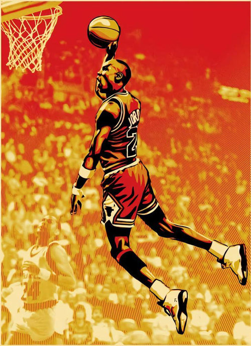 Free Michael Jordan - MyCraftsGfit - Free 5D Diamond Painting