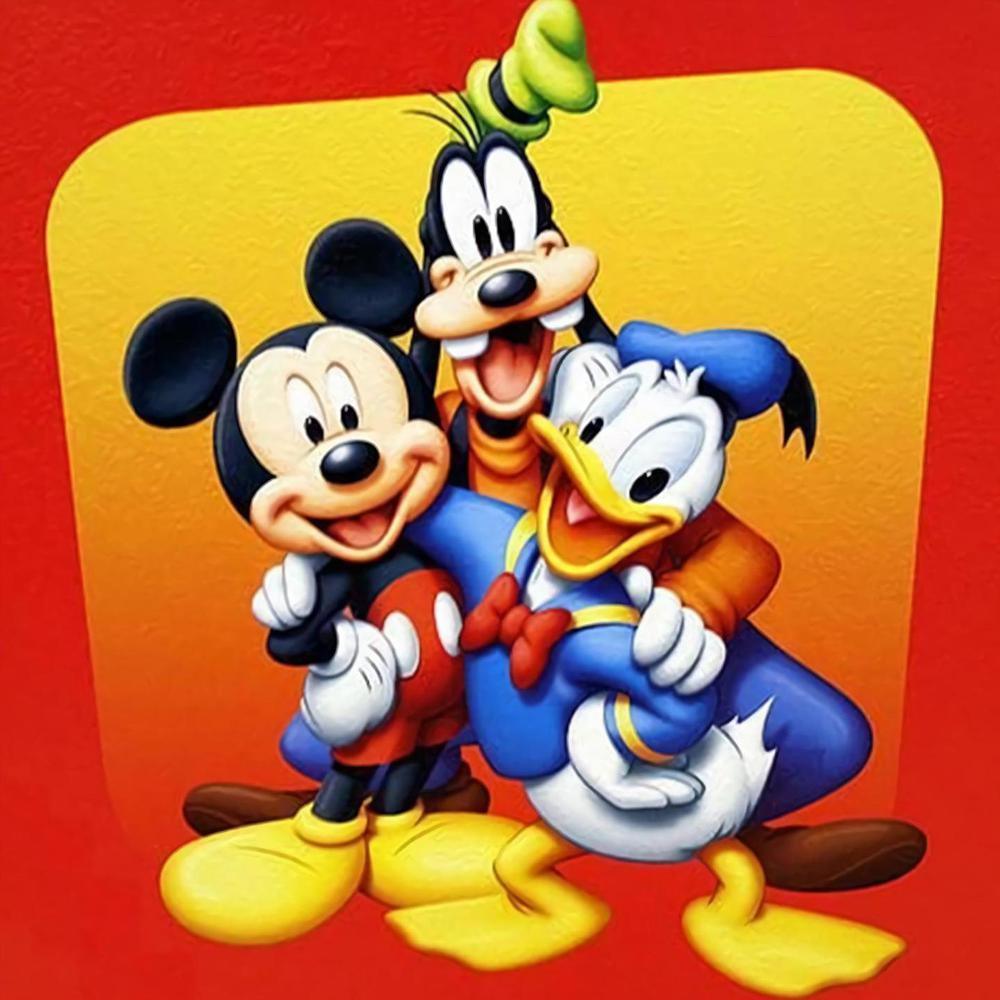 Mickey Mouse Free 5D Diamond Painting Kits MyCraftsGfit - Free 5D Diamond Painting mycraftsgift.com