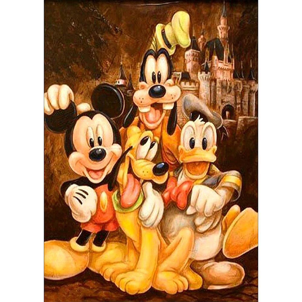 Free Mickey Mouse - MyCraftsGfit - Free 5D Diamond Painting