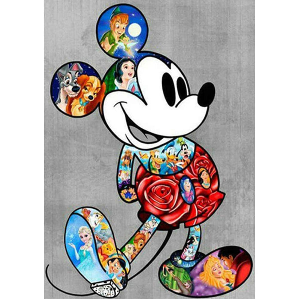 Free Mickey Mouse - MyCraftsGfit - Free 5D Diamond Painting