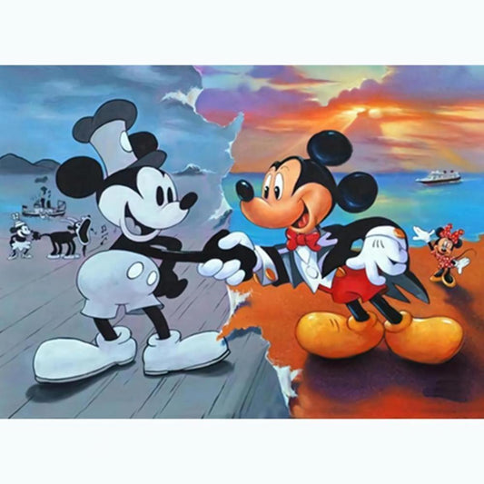 Free Mickey Mouse - MyCraftsGfit - Free 5D Diamond Painting
