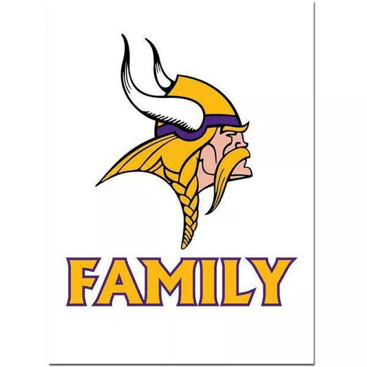 Free Minnesota Vikings - MyCraftsGfit - Free 5D Diamond Painting