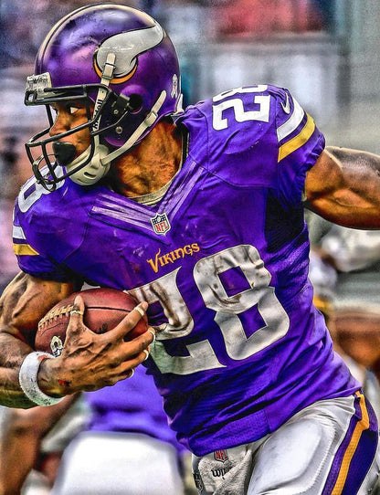 Free Minnesota Vikings - MyCraftsGfit - Free 5D Diamond Painting