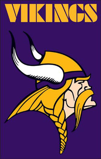 Minnesota Vikings 5D Diamond Painting Kits MyCraftsGfit - Free 5D Diamond Painting mycraftsgift.com