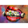 Money In Mouth - MyCraftsGfit - Free 5D Diamond Painting
