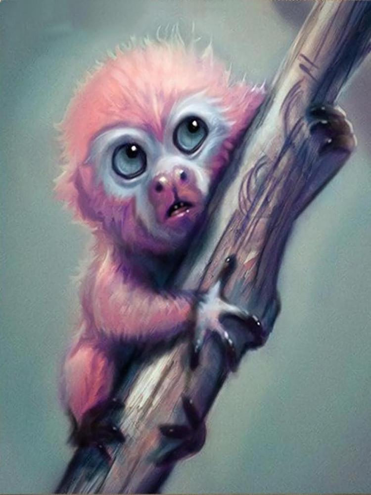 Monkey & Apx - MyCraftsGfit - Free 5D Diamond Painting