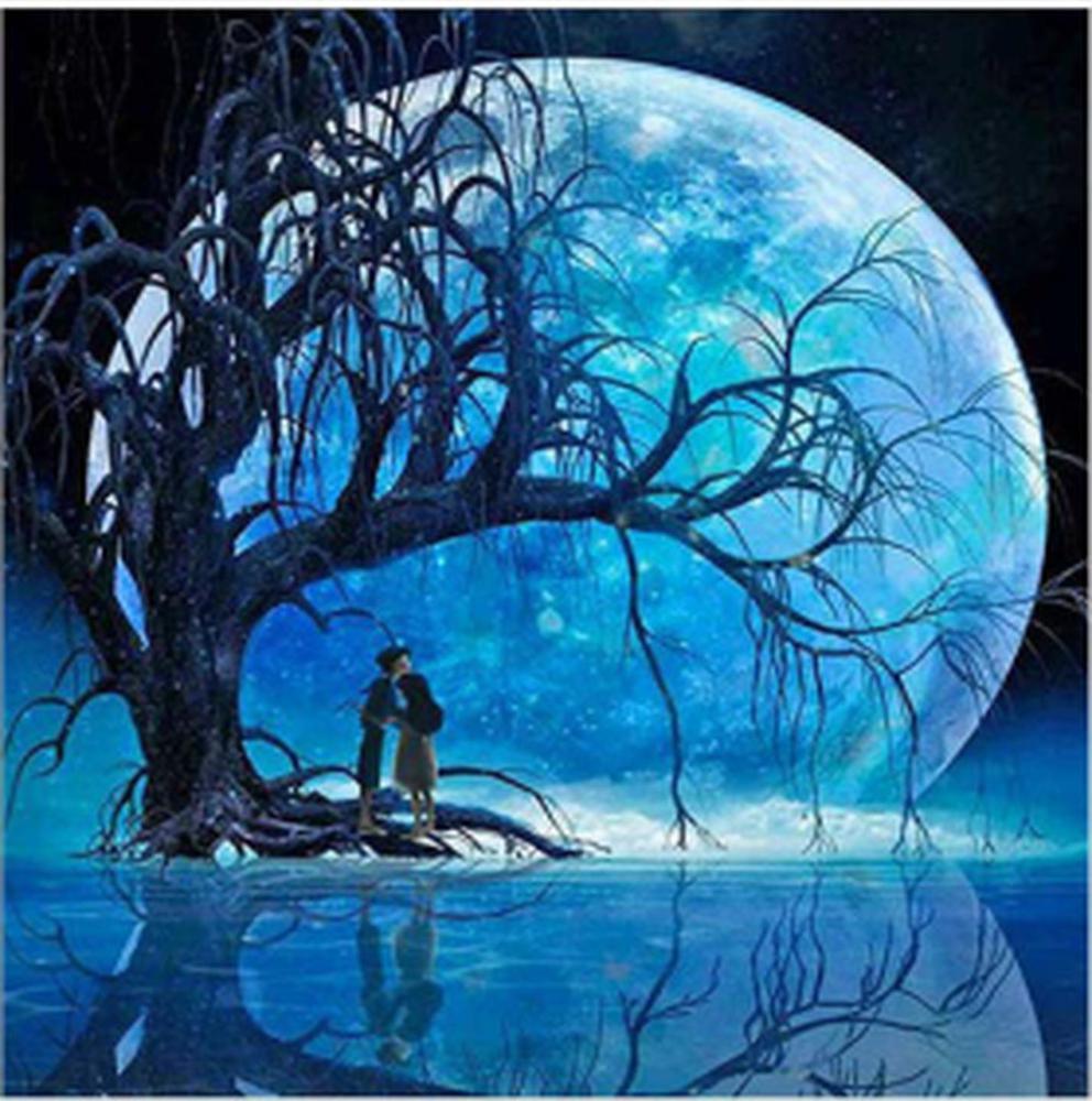 Free Moon - MyCraftsGfit - Free 5D Diamond Painting