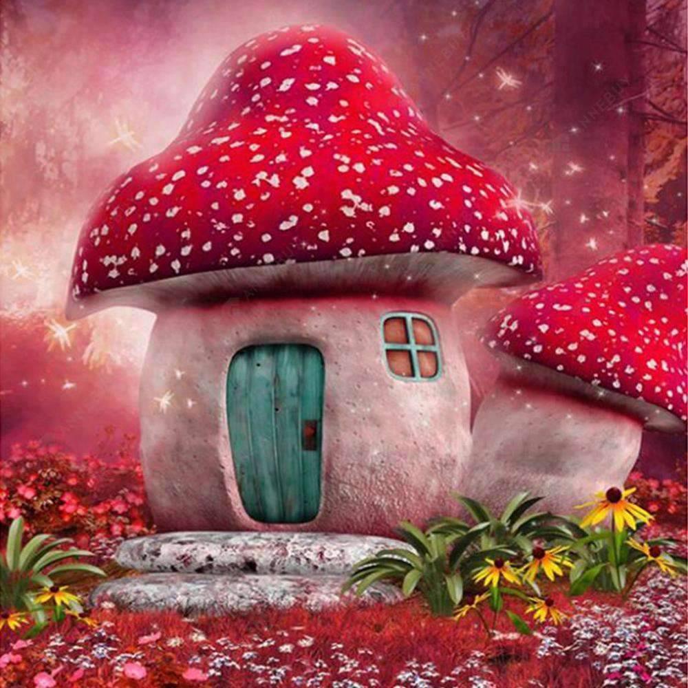 Free Mushroom - MyCraftsGfit - Free 5D Diamond Painting