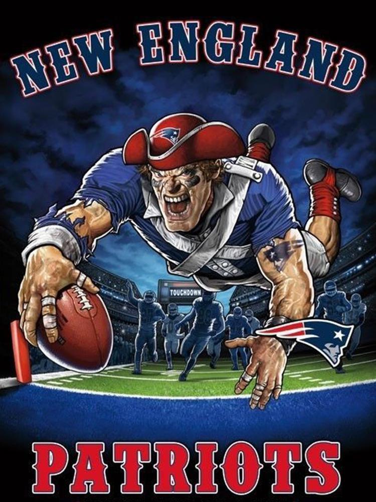 Free New England Patriots - MyCraftsGfit - Free 5D Diamond Painting