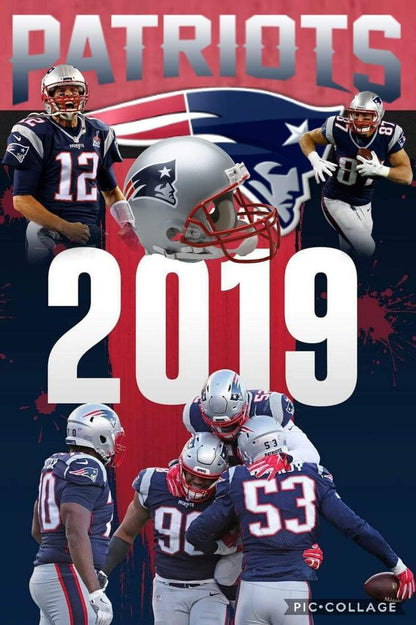 Free New England Patriots - MyCraftsGfit - Free 5D Diamond Painting