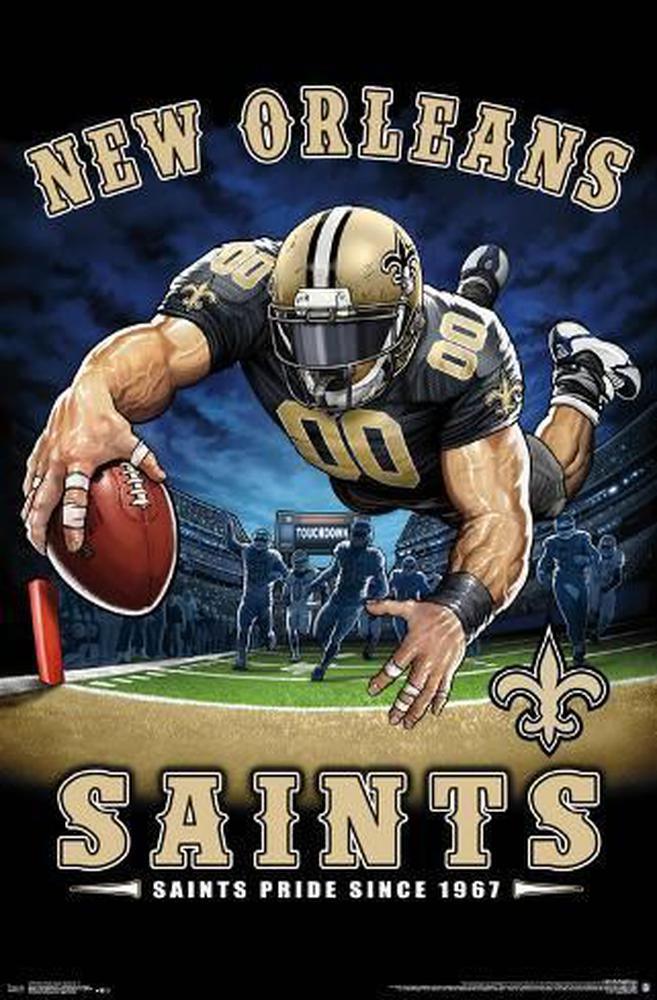 Free New Orleans Saints - MyCraftsGfit - Free 5D Diamond Painting