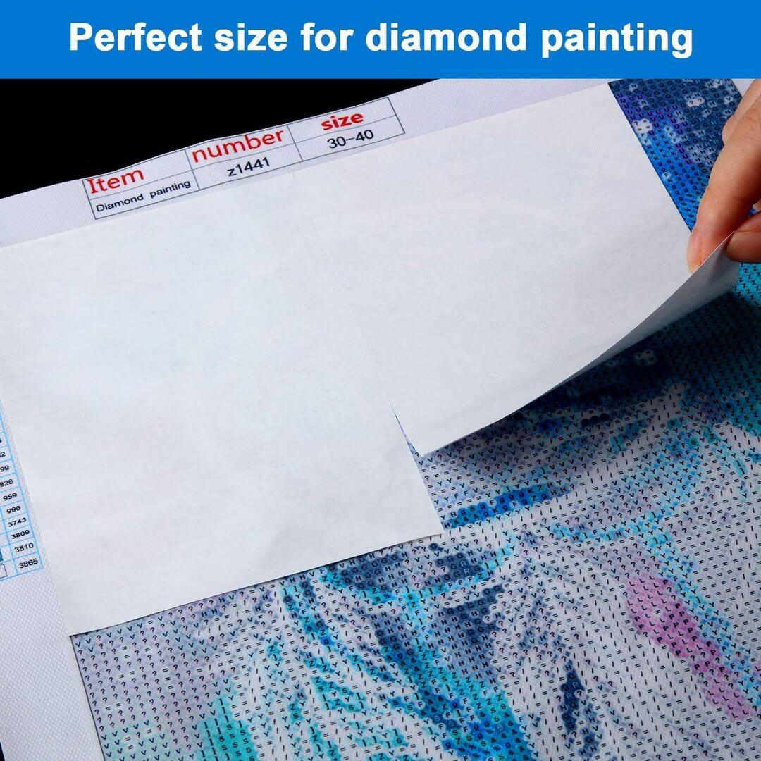 Diamond Painting Release Paper / Reusable Release Paper / 10 Non Stick  Cover Paper / Diamond Painting Acc/ Diamond Painting Cover Paper 