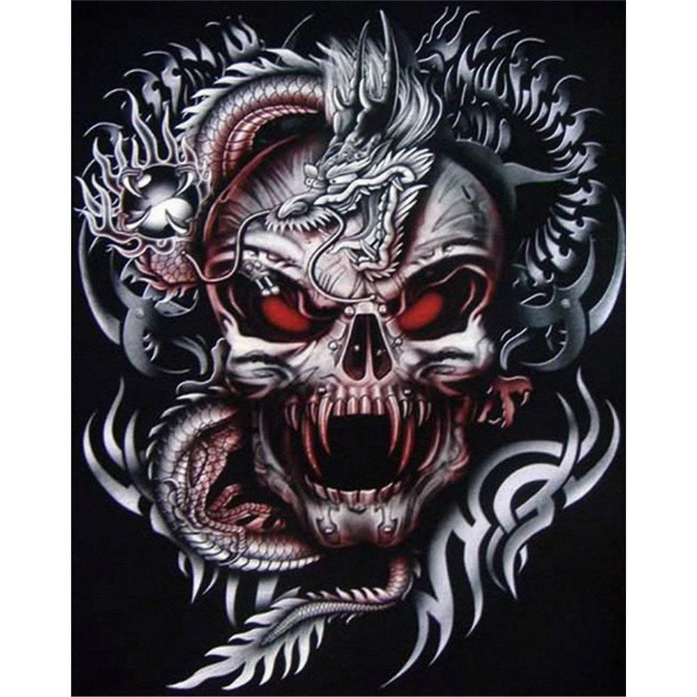 Free Novelty Skull - MyCraftsGfit - Free 5D Diamond Painting