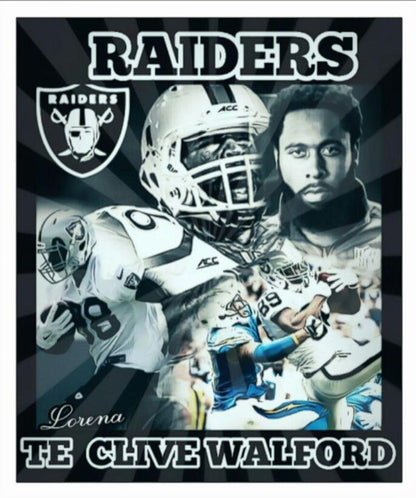 Free Oakland Raiders - MyCraftsGfit - Free 5D Diamond Painting