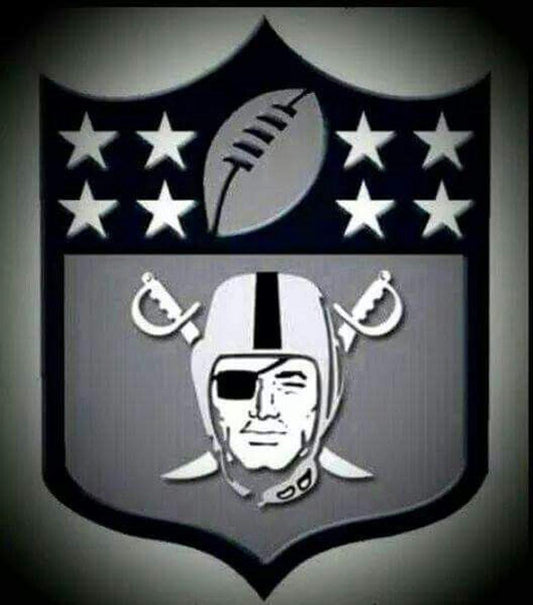 Free Oakland Raiders - MyCraftsGfit - Free 5D Diamond Painting