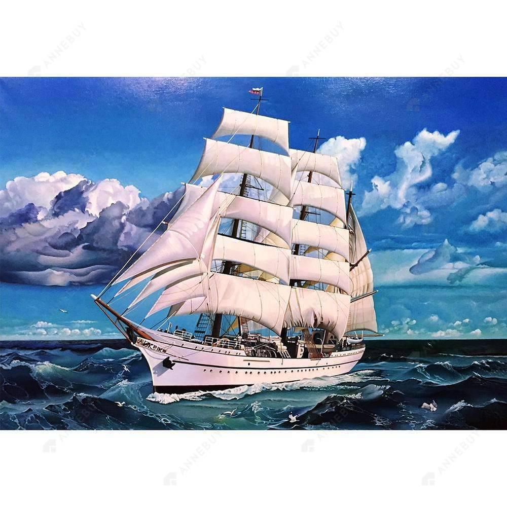 Free Ocean Ships - MyCraftsGfit - Free 5D Diamond Painting