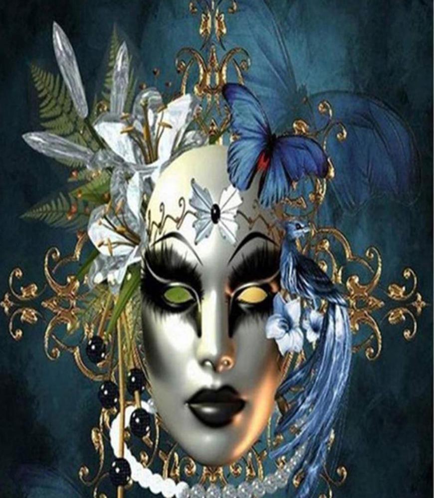 Ornate Mask - MyCraftsGfit - Free 5D Diamond Painting