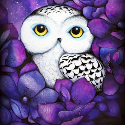 Free Owl - MyCraftsGfit - Free 5D Diamond Painting