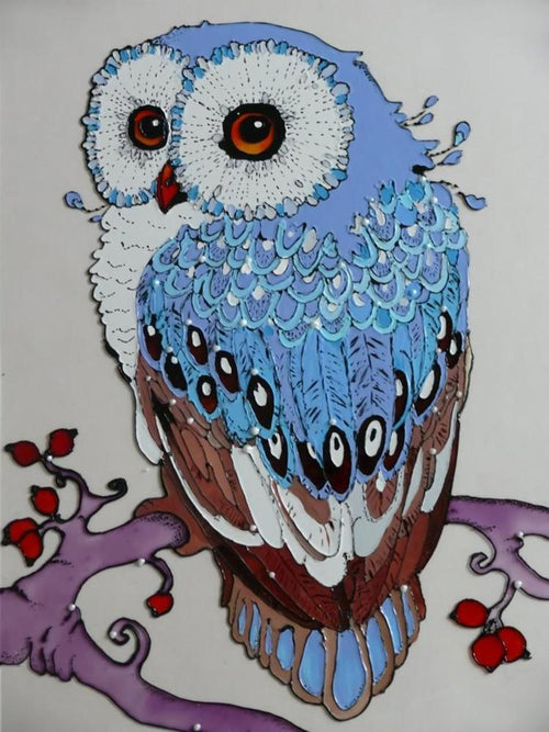 Free Owl - MyCraftsGfit - Free 5D Diamond Painting